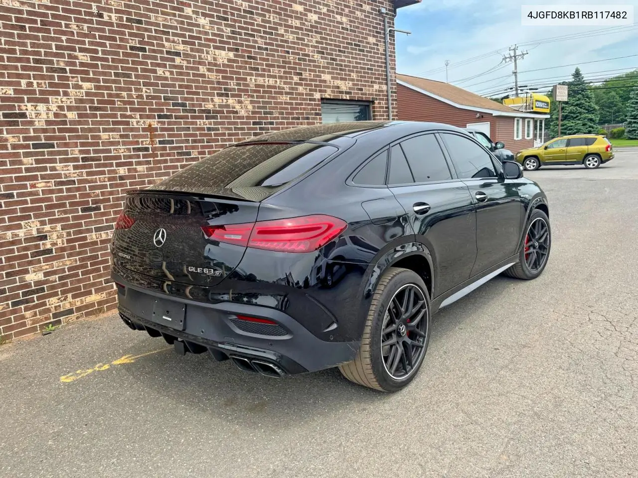 2024 Mercedes-Benz Gle Coupe 63 S 4Matic Amg VIN: 4JGFD8KB1RB117482 Lot: 55461446