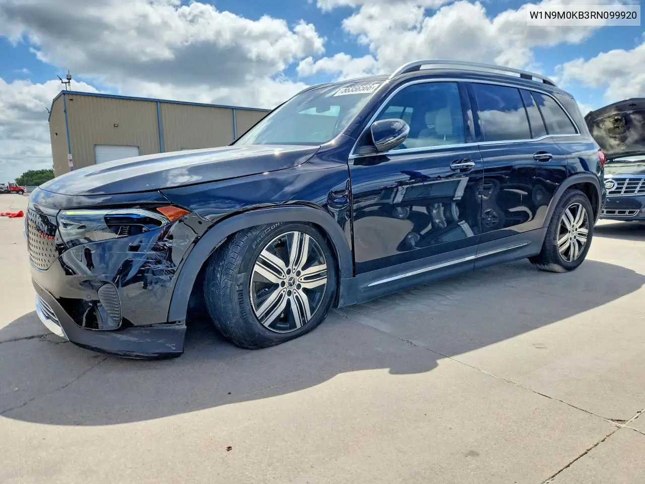 2024 Mercedes-Benz Eqb 300 4Matic VIN: W1N9M0KB3RN099920 Lot: 56356566
