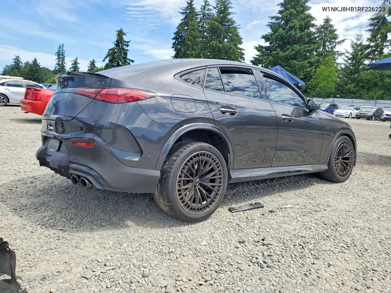 2024 Mercedes-Benz Glc Coupe 43 4Matic Amg VIN: W1NKJ8HB1RF226223 Lot: 57960456