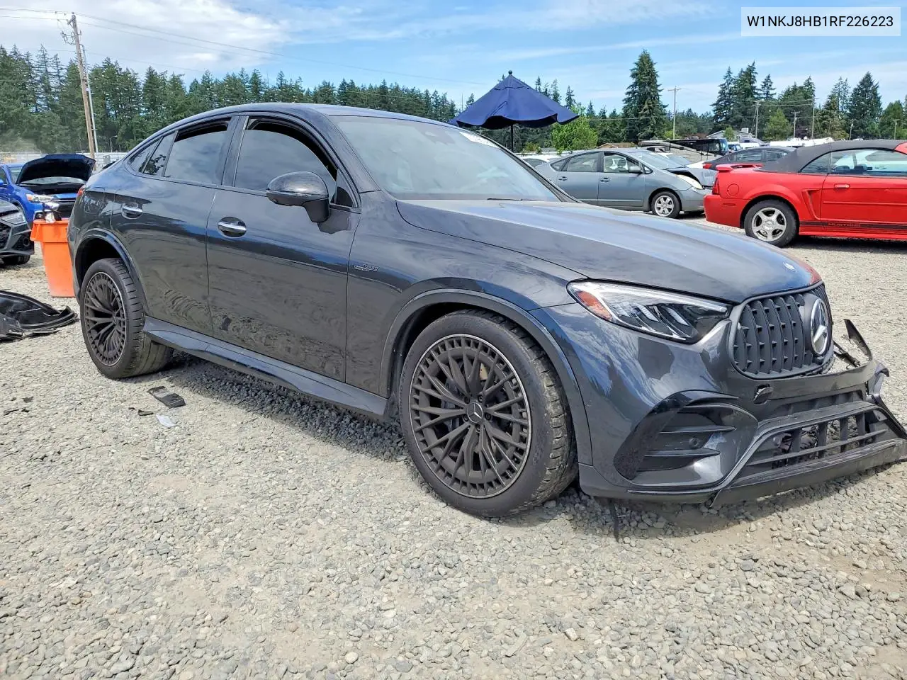 2024 Mercedes-Benz Glc Coupe 43 4Matic Amg VIN: W1NKJ8HB1RF226223 Lot: 57960456