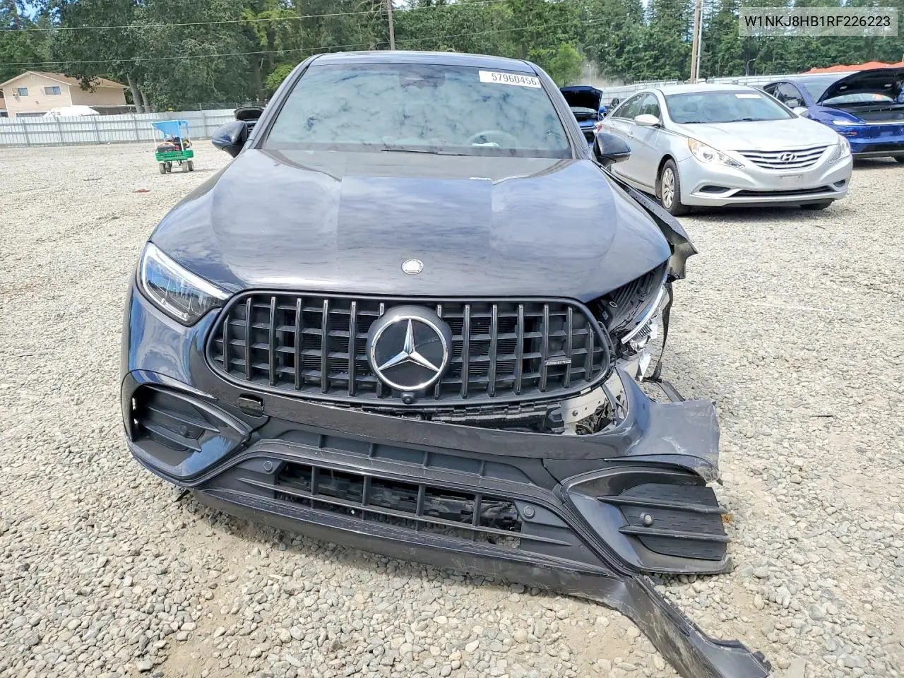2024 Mercedes-Benz Glc Coupe 43 4Matic Amg VIN: W1NKJ8HB1RF226223 Lot: 57960456