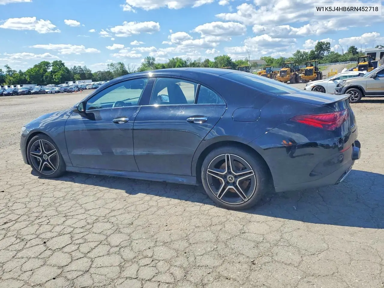 2024 Mercedes-Benz Cla 250 4Matic VIN: W1K5J4HB6RN452718 Lot: 58155426