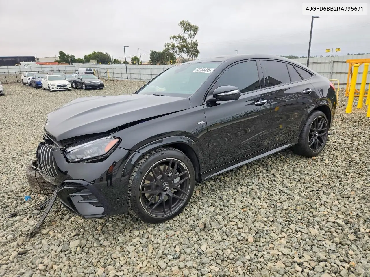 2024 Mercedes-Benz Gle Coupe Amg 53 4Matic VIN: 4JGFD6BB2RA995691 Lot: 58333486