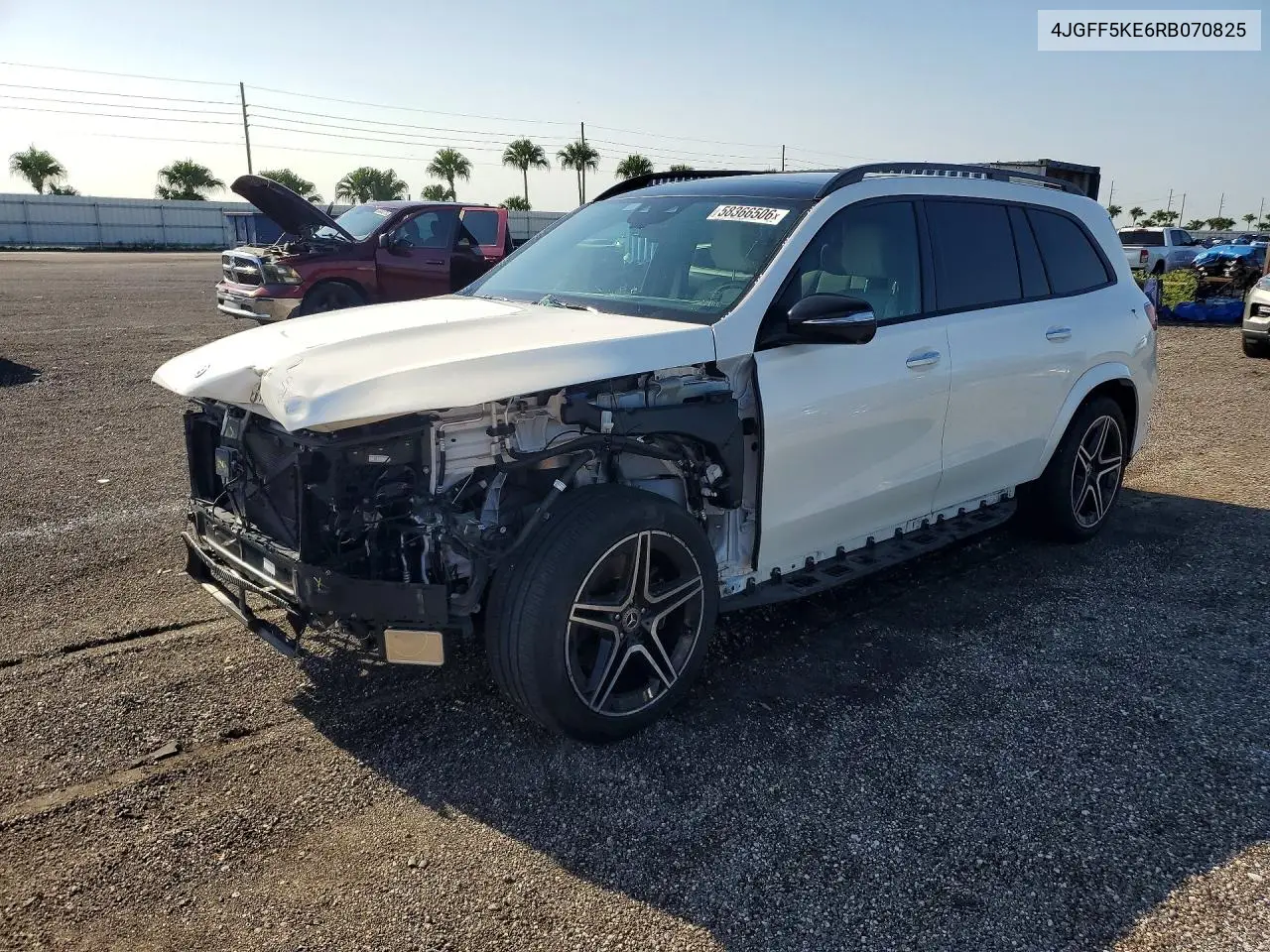 2024 Mercedes-Benz Gls 450 4Matic VIN: 4JGFF5KE6RB070825 Lot: 58366506