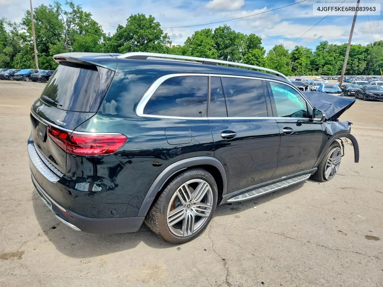 2024 Mercedes-Benz Gls 450 4Matic VIN: 4JGFF5KE6RB083963 Lot: 58464476