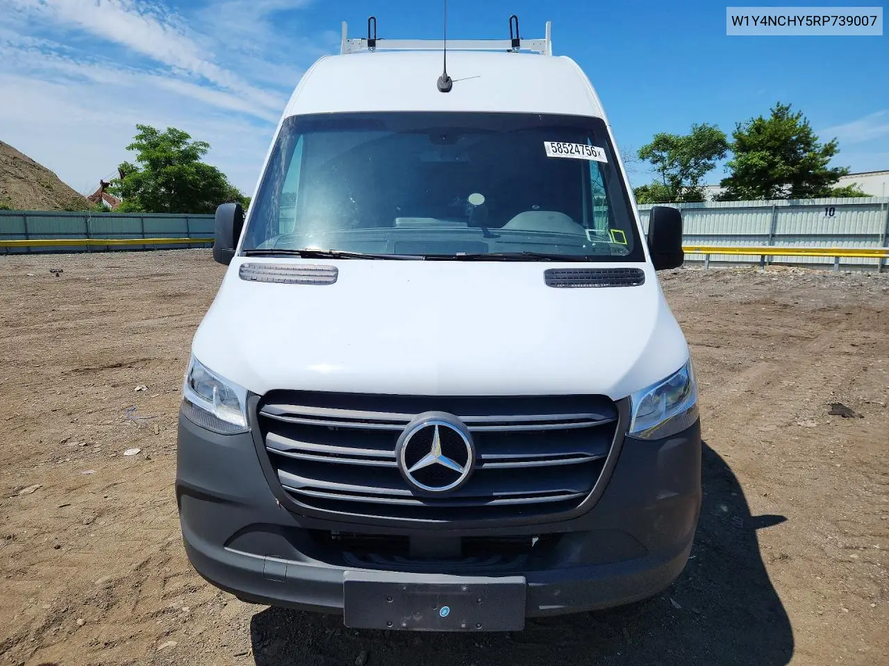 2024 Mercedes-Benz Sprinter 2500 Delivery Van VIN: W1Y4NCHY5RP739007 Lot: 58524756