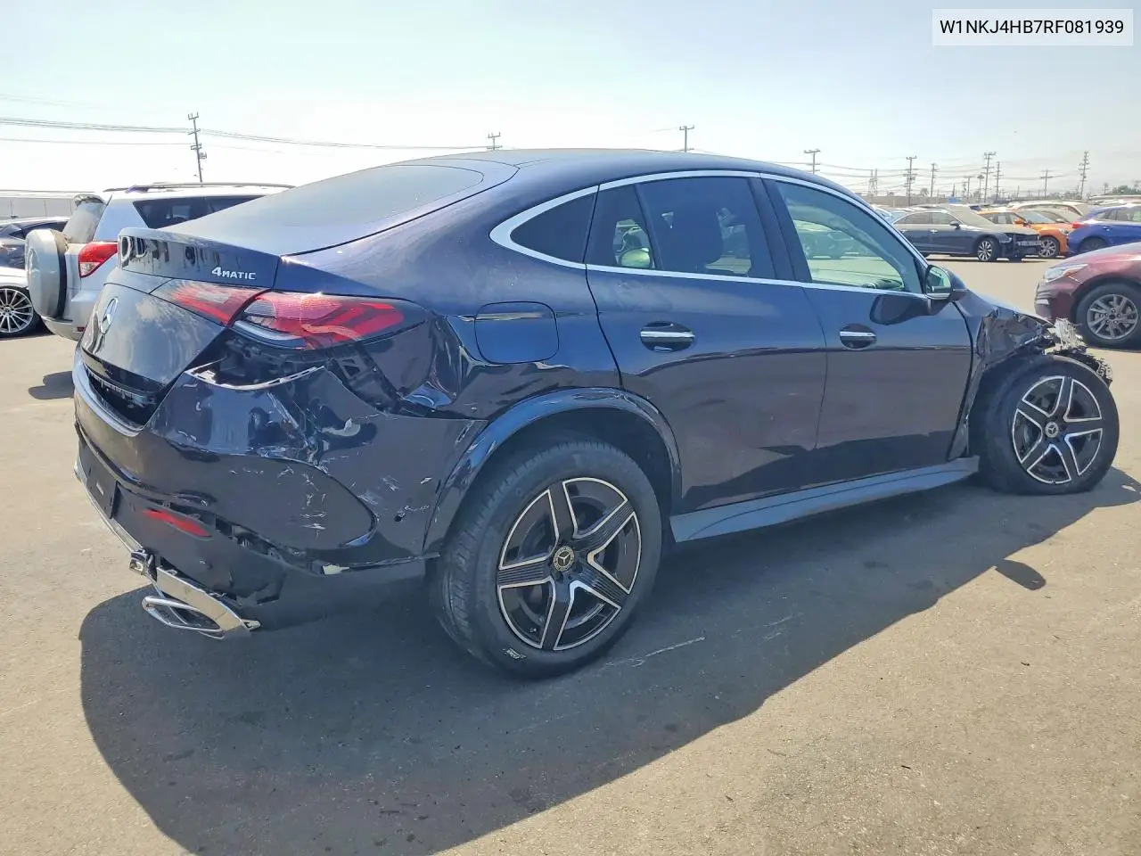2024 Mercedes-Benz Glc Coupe 300 4Matic VIN: W1NKJ4HB7RF081939 Lot: 58551676