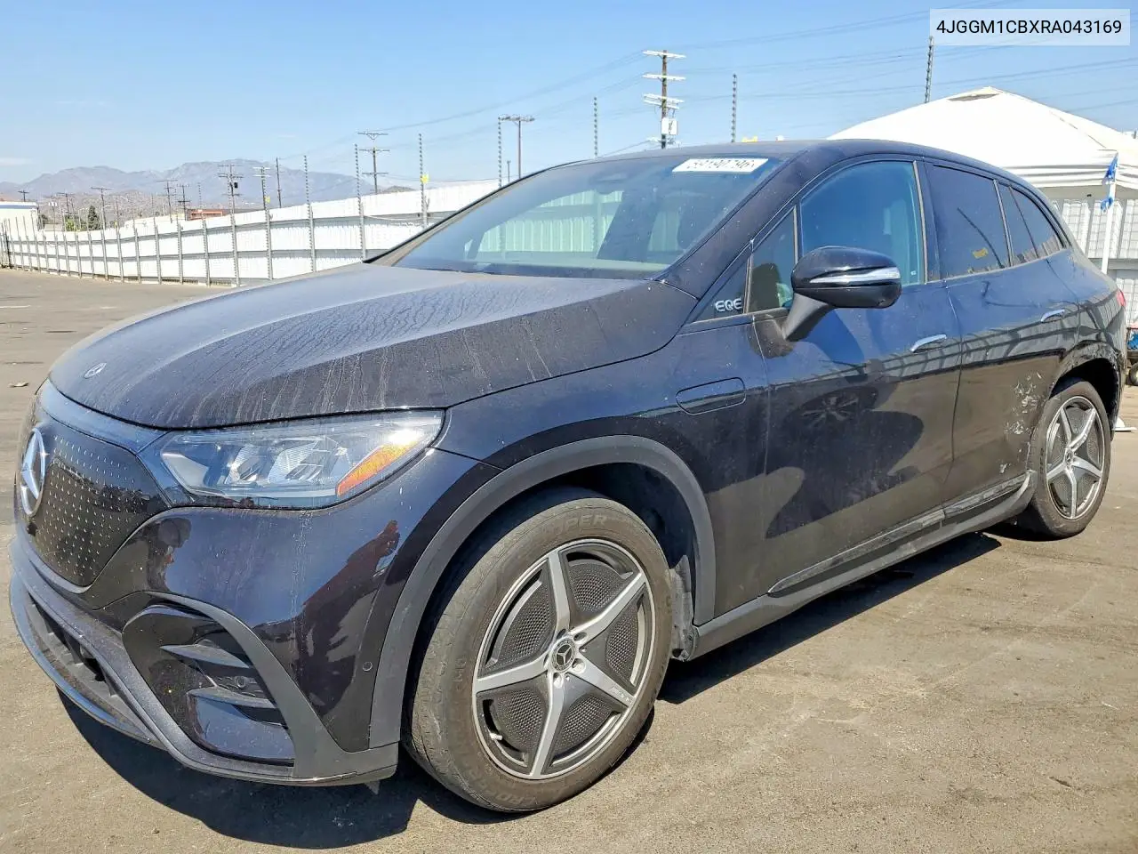 2024 Mercedes-Benz Eqe Suv 350 4Matic VIN: 4JGGM1CBXRA043169 Lot: 59190796