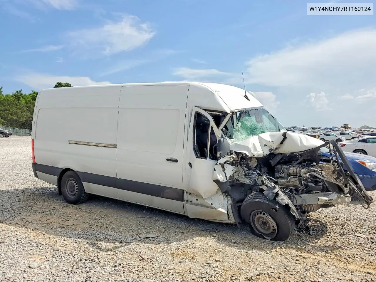 2024 Mercedes-Benz Sprinter 2500 Delivery Van VIN: W1Y4NCHY7RT160124 Lot: 59335936
