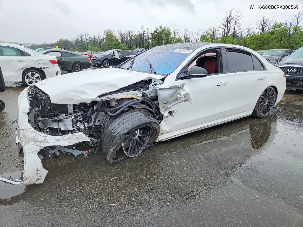 2024 Mercedes-Benz S VIN: W1K6G8CB0RA300569 Lot: 59390726