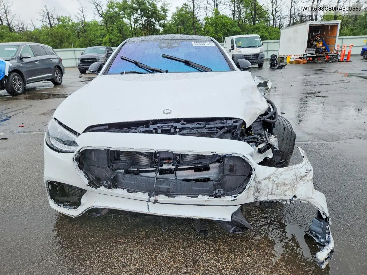 2024 Mercedes-Benz S VIN: W1K6G8CB0RA300569 Lot: 59390726