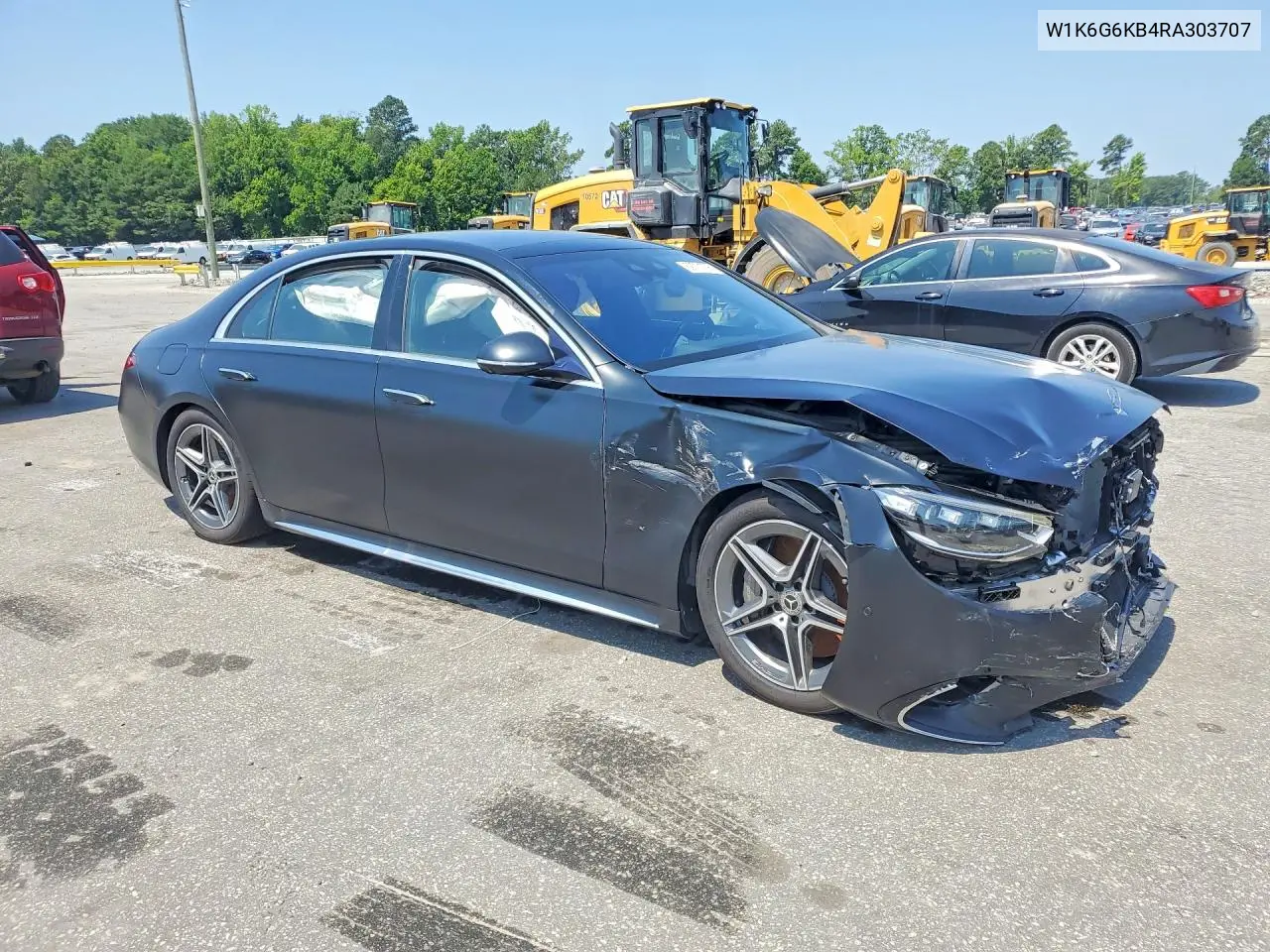 2024 Mercedes-Benz S S580E 4Matic VIN: W1K6G6KB4RA303707 Lot: 59771796