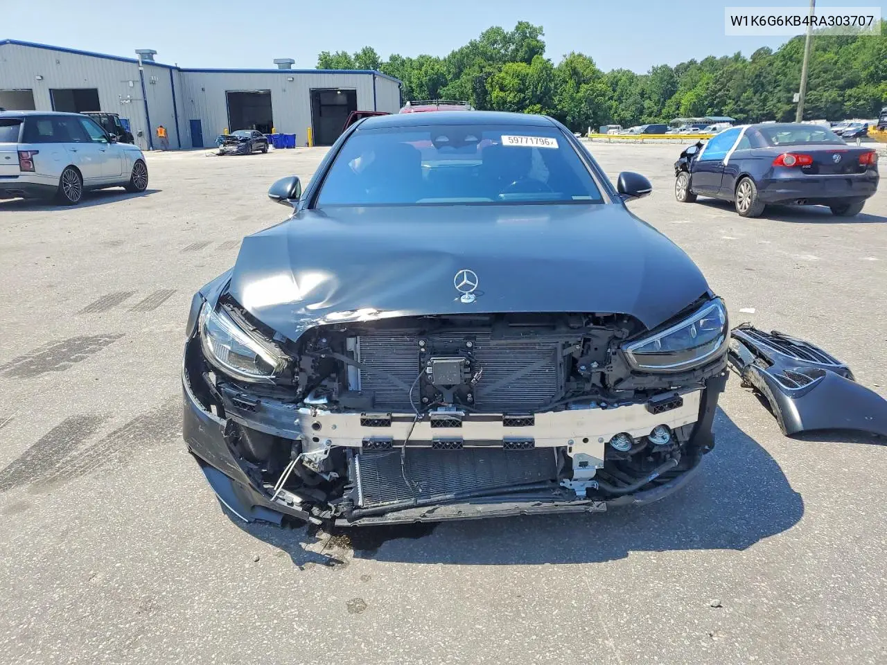 2024 Mercedes-Benz S S580E 4Matic VIN: W1K6G6KB4RA303707 Lot: 59771796