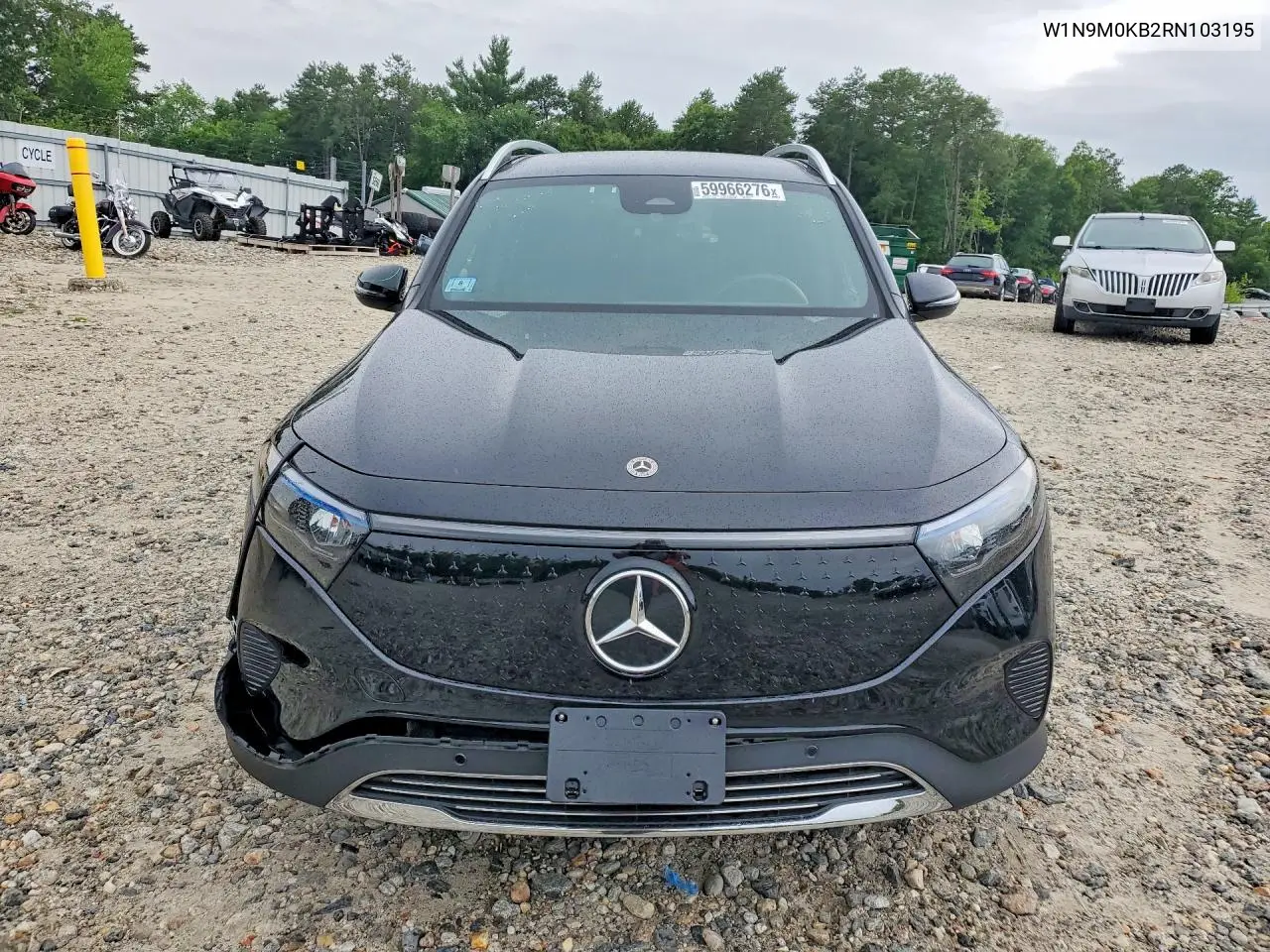 2024 Mercedes-Benz Eqb 300 4Matic VIN: W1N9M0KB2RN103195 Lot: 59966276