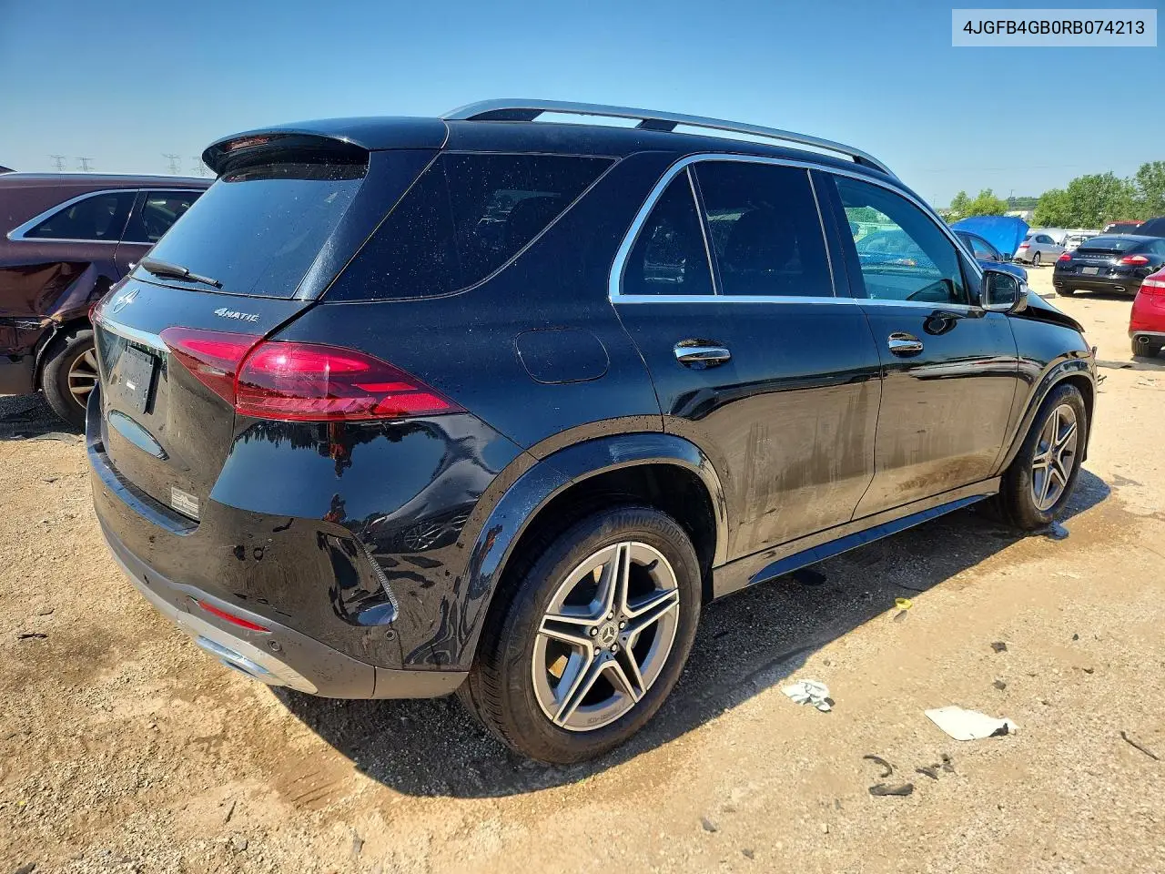 2024 Mercedes-Benz Gle 450E 4Matic VIN: 4JGFB4GB0RB074213 Lot: 59999816