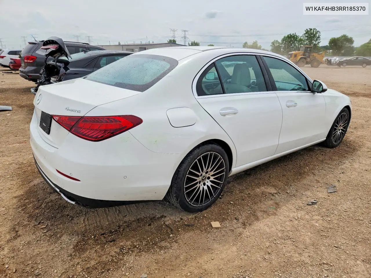 2024 Mercedes-Benz C 300 4Matic VIN: W1KAF4HB3RR185370 Lot: 60613486