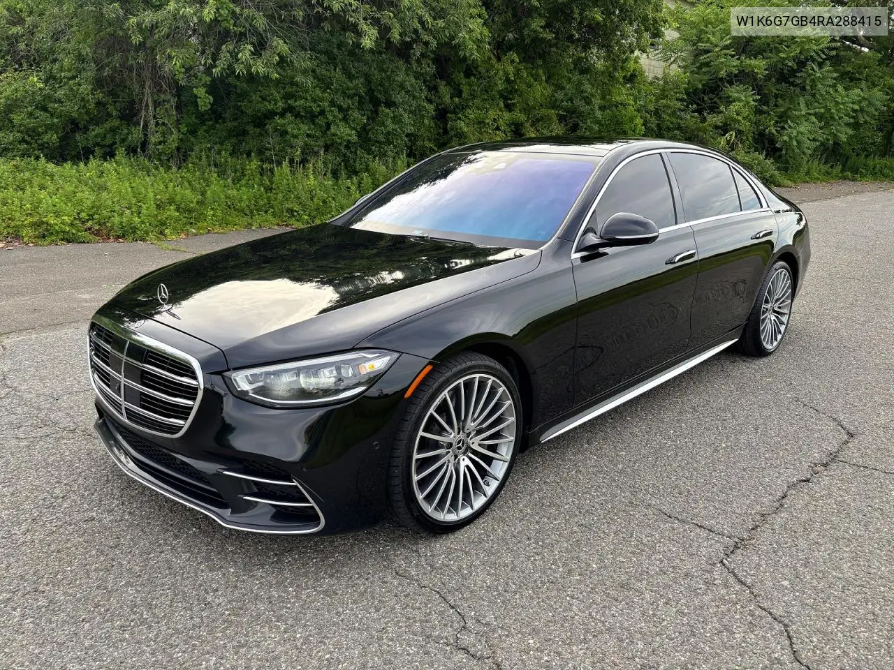2024 Mercedes-Benz S 580 4Matic VIN: W1K6G7GB4RA288415 Lot: 61083406