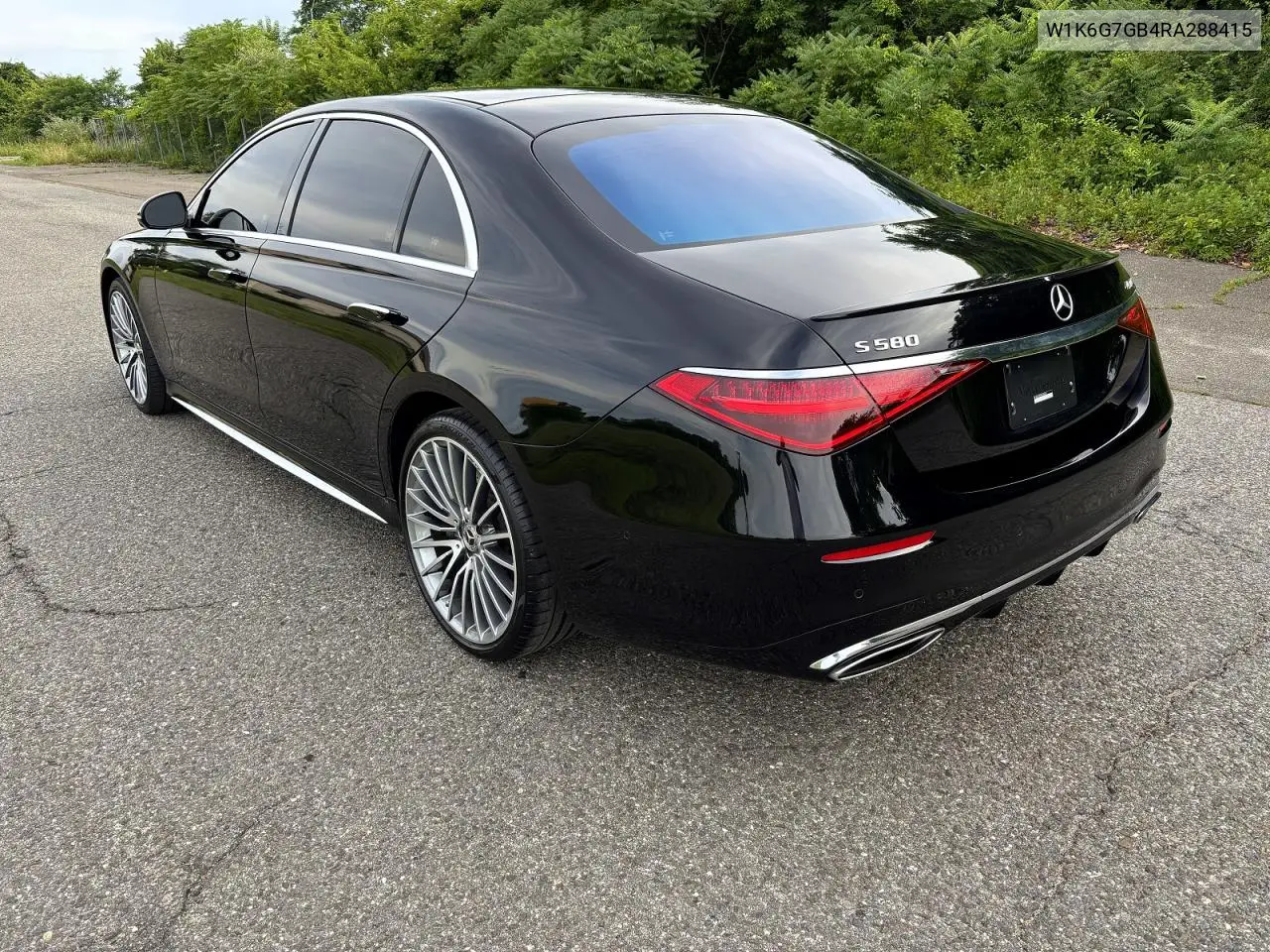 2024 Mercedes-Benz S 580 4Matic VIN: W1K6G7GB4RA288415 Lot: 61083406