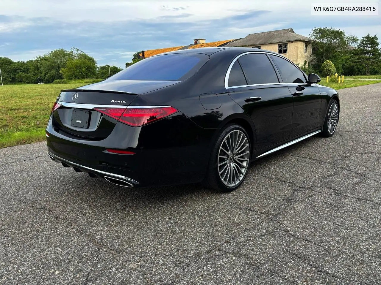 2024 Mercedes-Benz S 580 4Matic VIN: W1K6G7GB4RA288415 Lot: 61083406