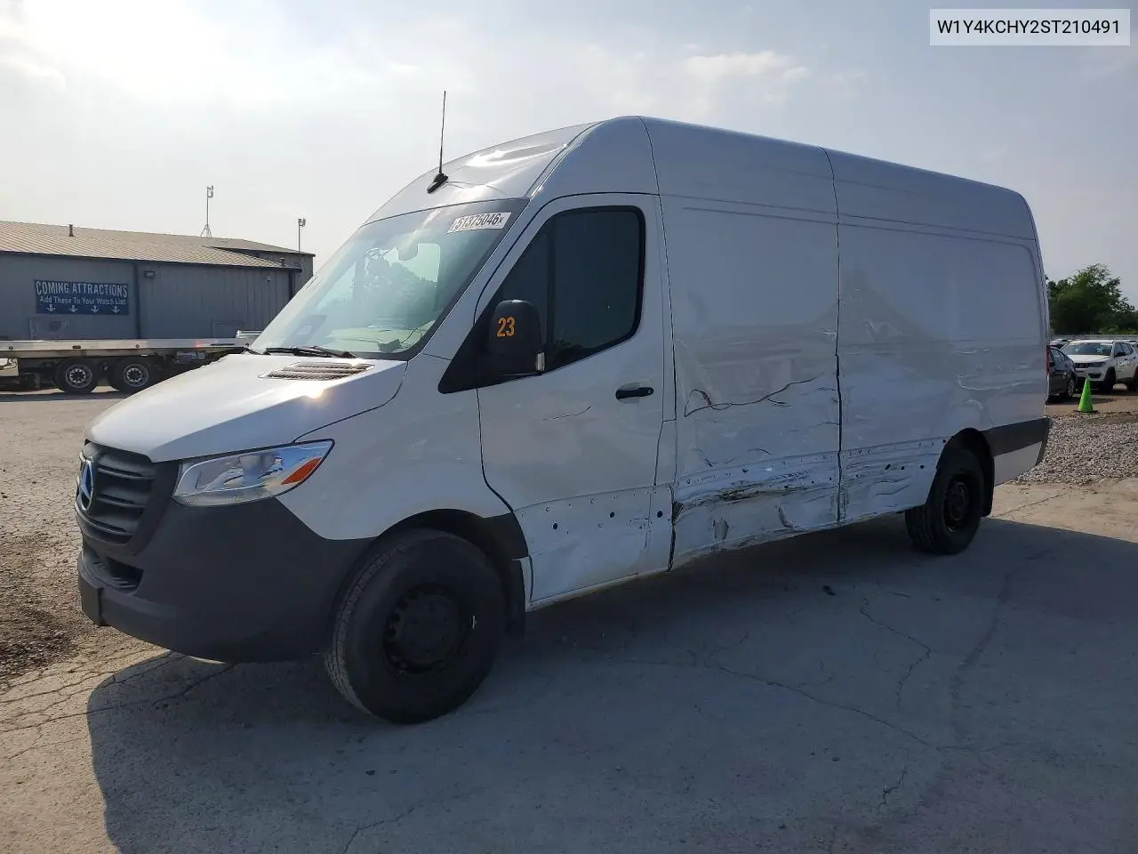 2025 Mercedes Benz Sprinter 2500 VIN: W1Y4KCHY2ST210491 Lot: 51375046