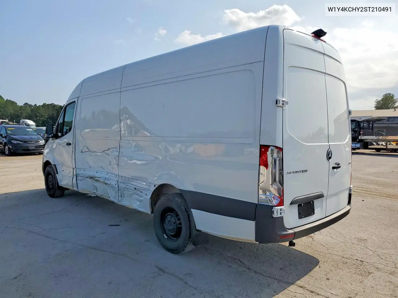 2025 Mercedes Benz Sprinter 2500 VIN: W1Y4KCHY2ST210491 Lot: 51375046