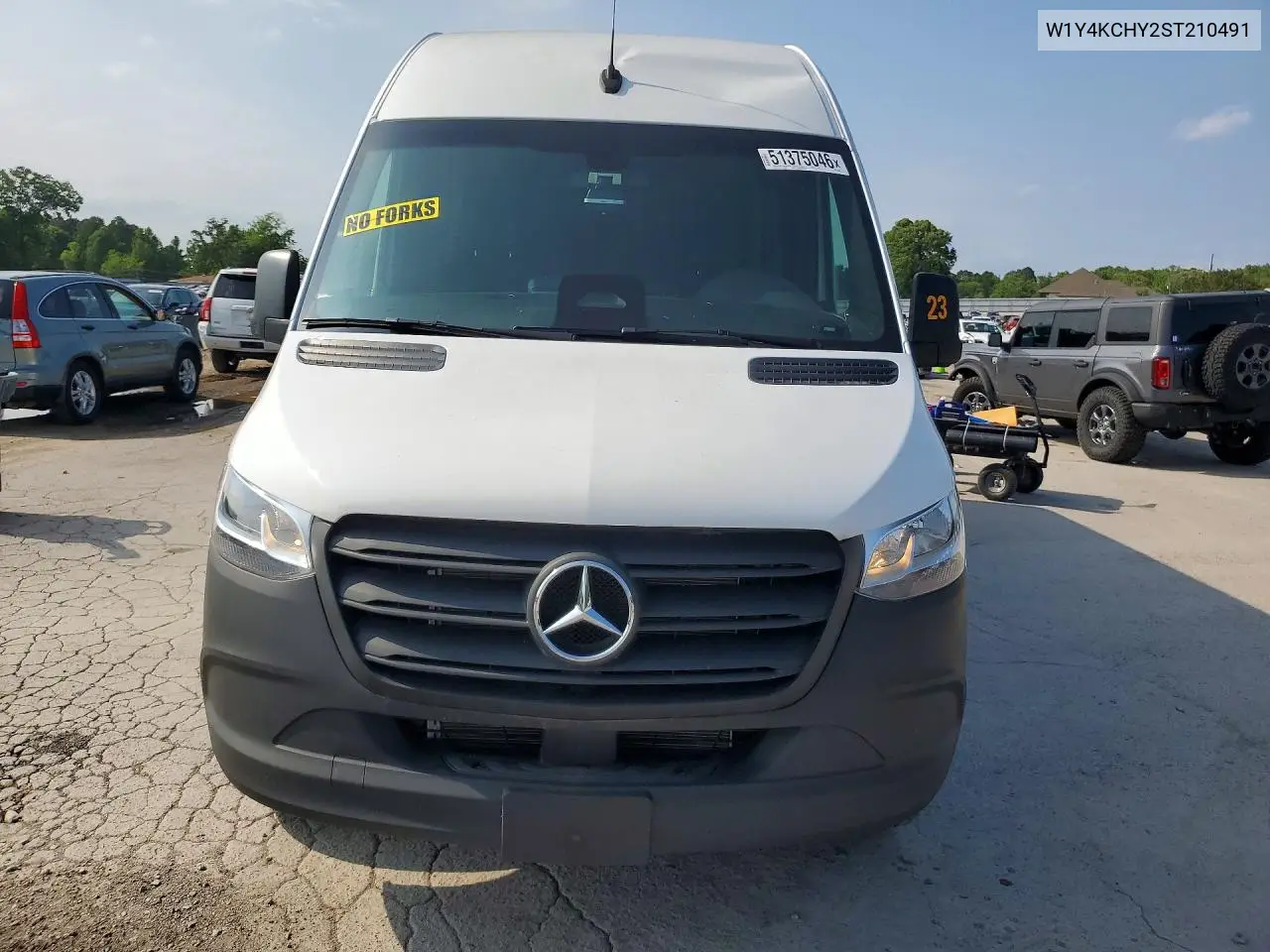 2025 Mercedes Benz Sprinter 2500 VIN: W1Y4KCHY2ST210491 Lot: 51375046