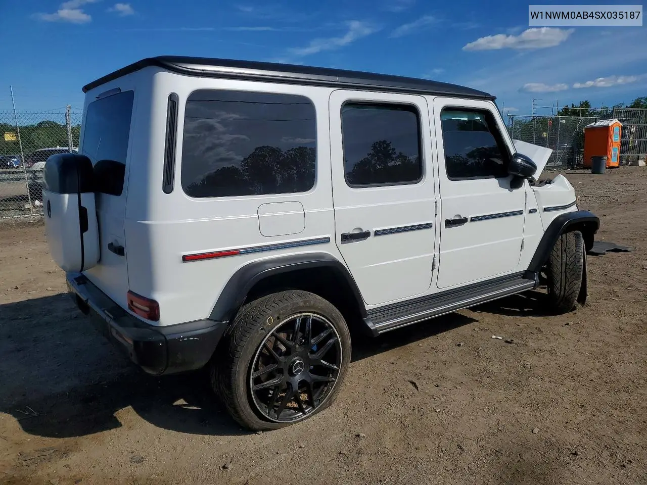 2025 Mercedes-Benz G 580E VIN: W1NWM0AB4SX035187 Lot: 53314166