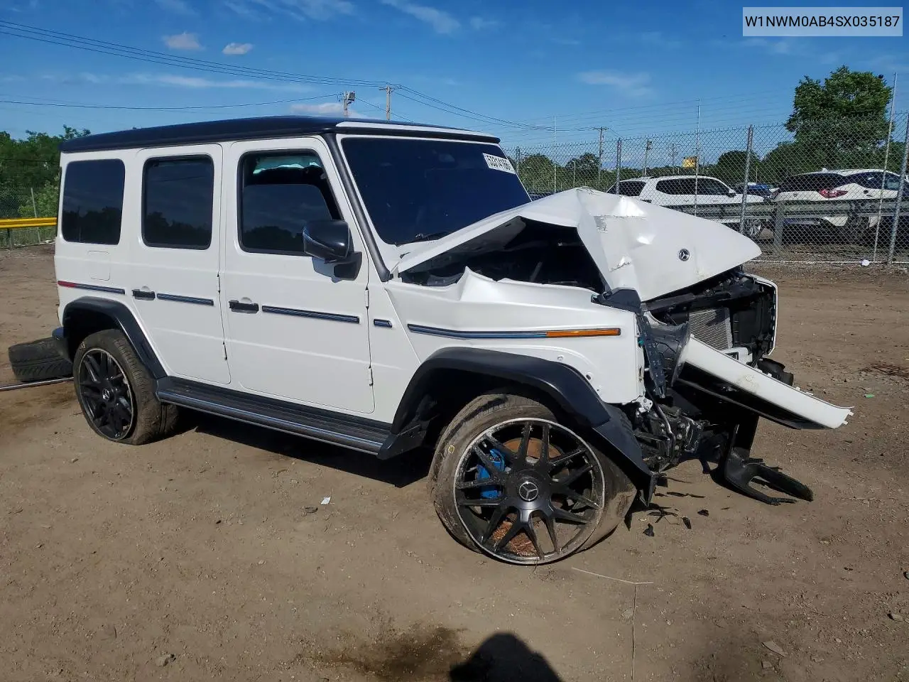 2025 Mercedes-Benz G 580E VIN: W1NWM0AB4SX035187 Lot: 53314166