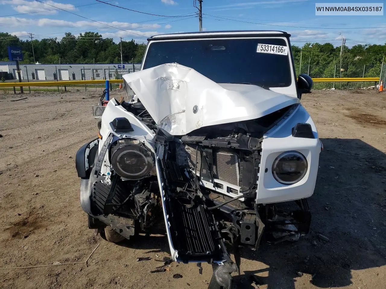 2025 Mercedes-Benz G 580E VIN: W1NWM0AB4SX035187 Lot: 53314166