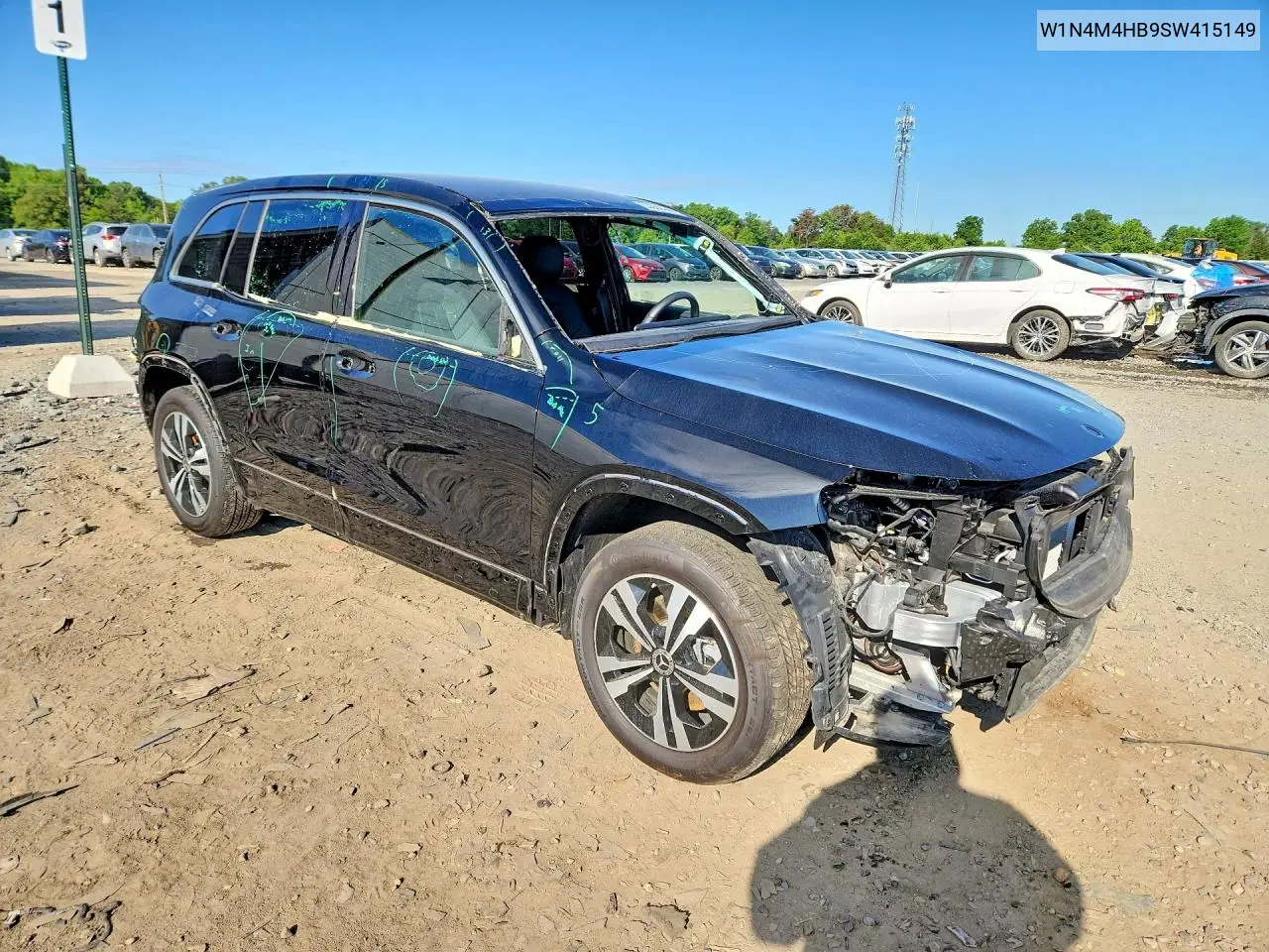2025 Mercedes-Benz Glb 250 4Matic VIN: W1N4M4HB9SW415149 Lot: 53333336