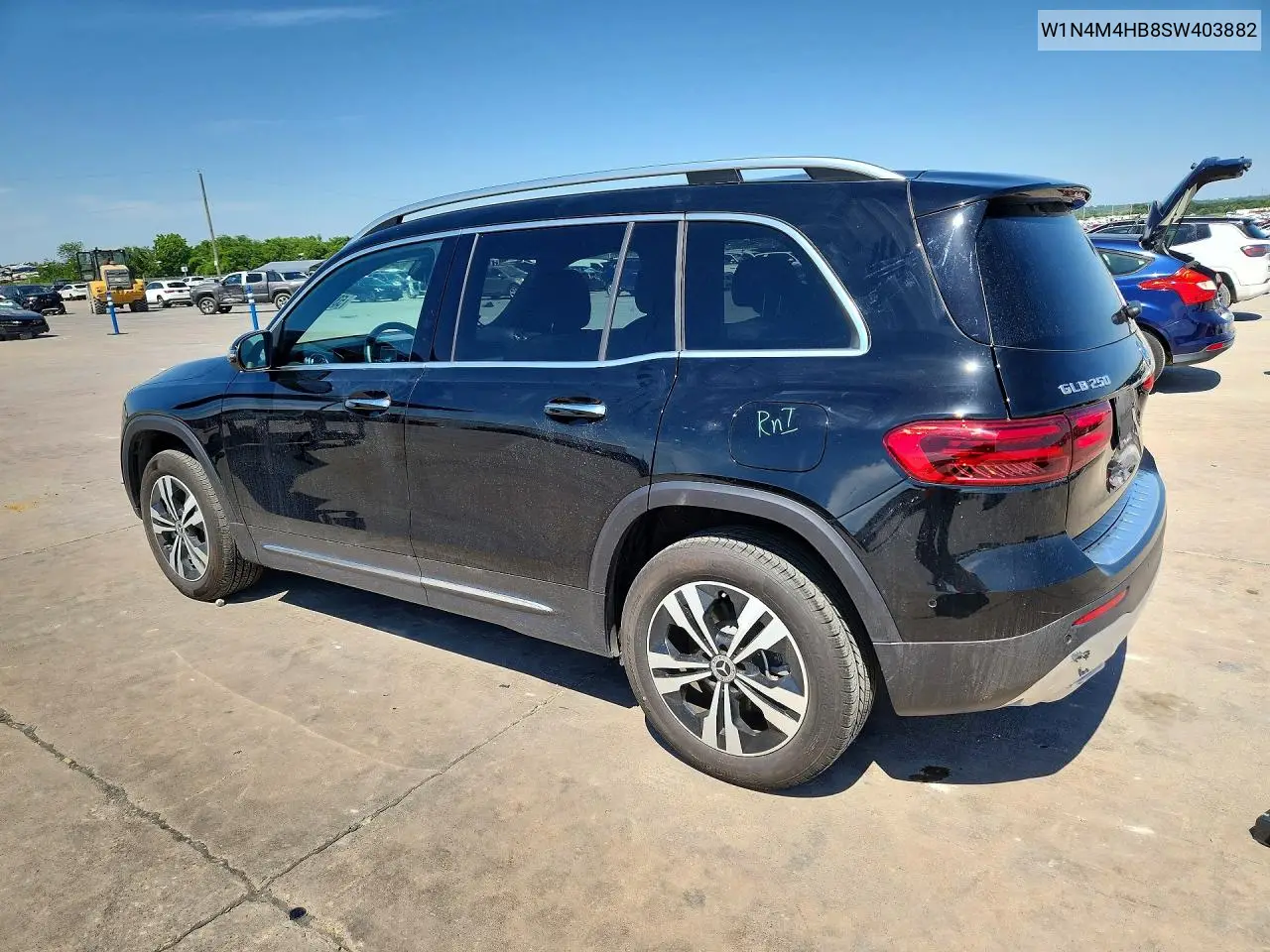2025 Mercedes-Benz Glb 250 4Matic VIN: W1N4M4HB8SW403882 Lot: 53545776