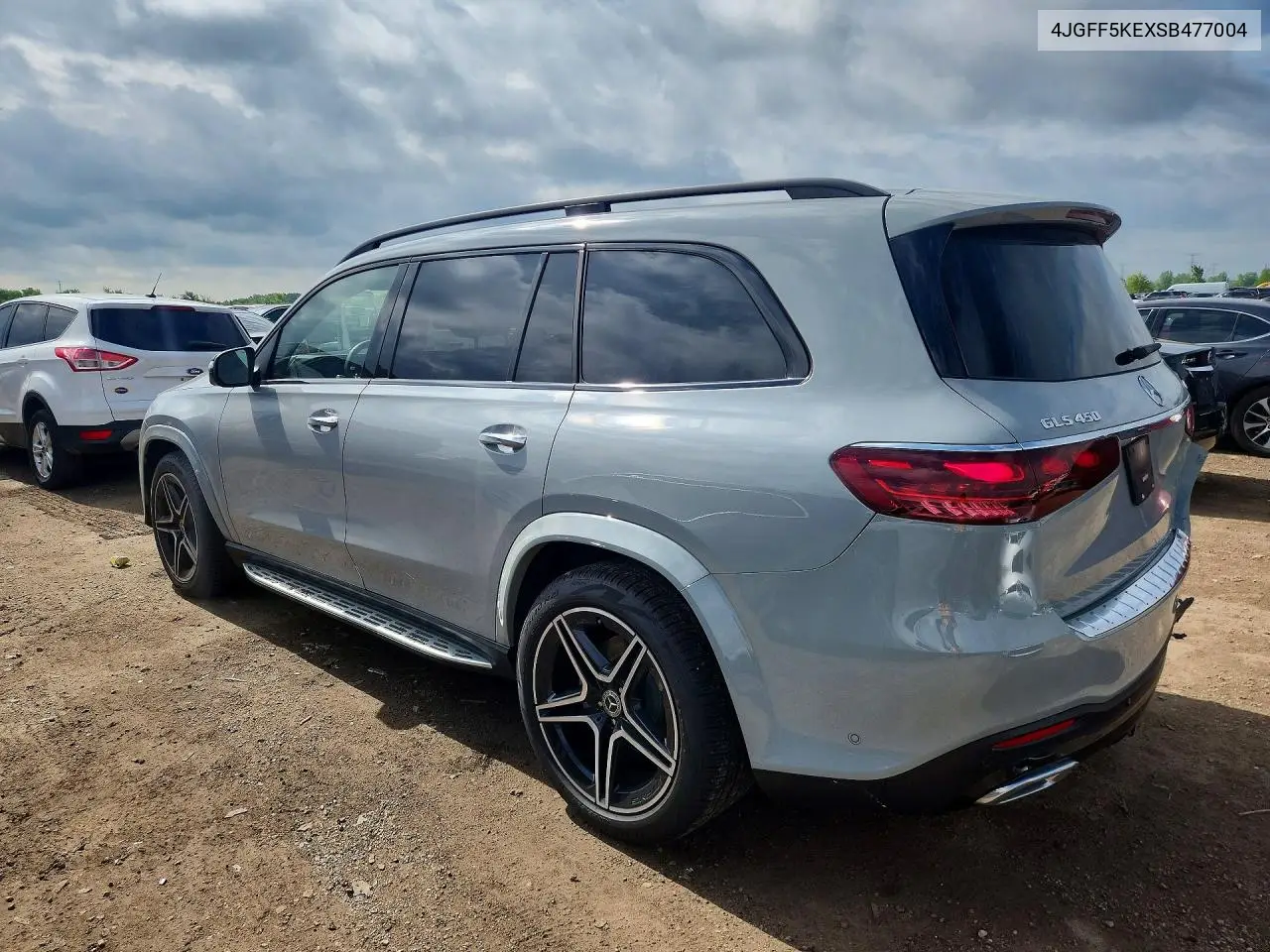 2025 Mercedes-Benz Gls 450 4Matic VIN: 4JGFF5KEXSB477004 Lot: 54089096