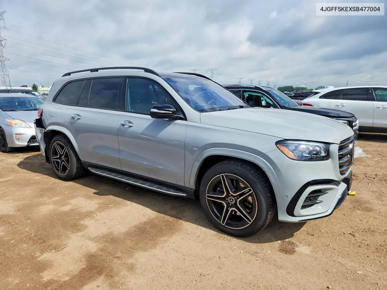 2025 Mercedes-Benz Gls 450 4Matic VIN: 4JGFF5KEXSB477004 Lot: 54089096