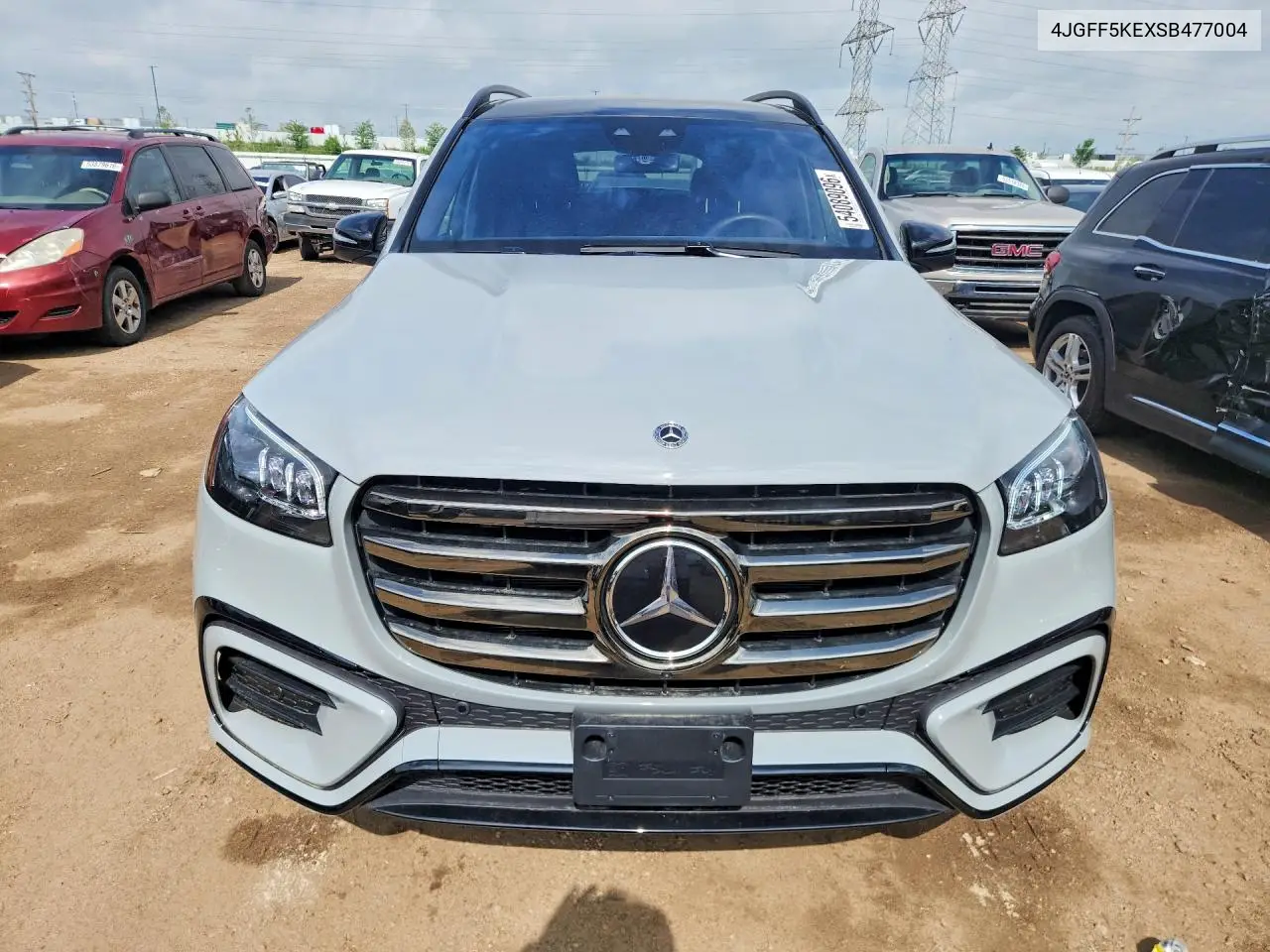 2025 Mercedes-Benz Gls 450 4Matic VIN: 4JGFF5KEXSB477004 Lot: 54089096