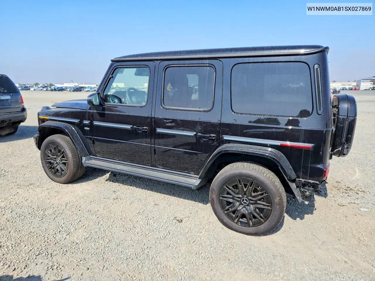 2025 Mercedes-Benz G 580E VIN: W1NWM0AB1SX027869 Lot: 54883196