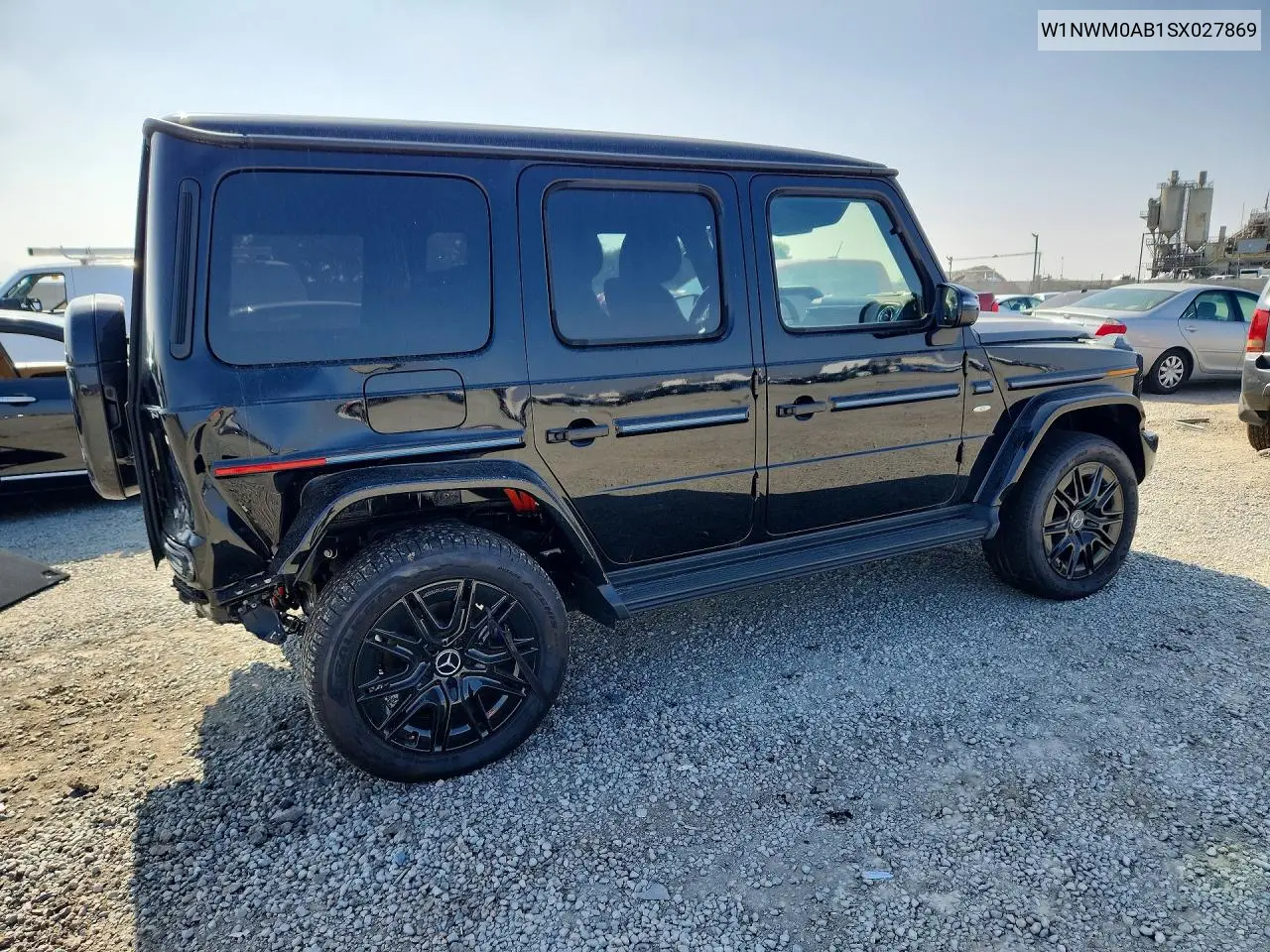 2025 Mercedes-Benz G 580E VIN: W1NWM0AB1SX027869 Lot: 54883196