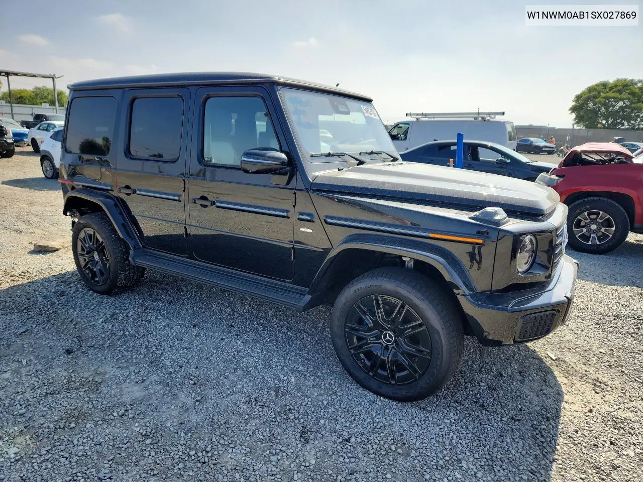 2025 Mercedes-Benz G 580E VIN: W1NWM0AB1SX027869 Lot: 54883196