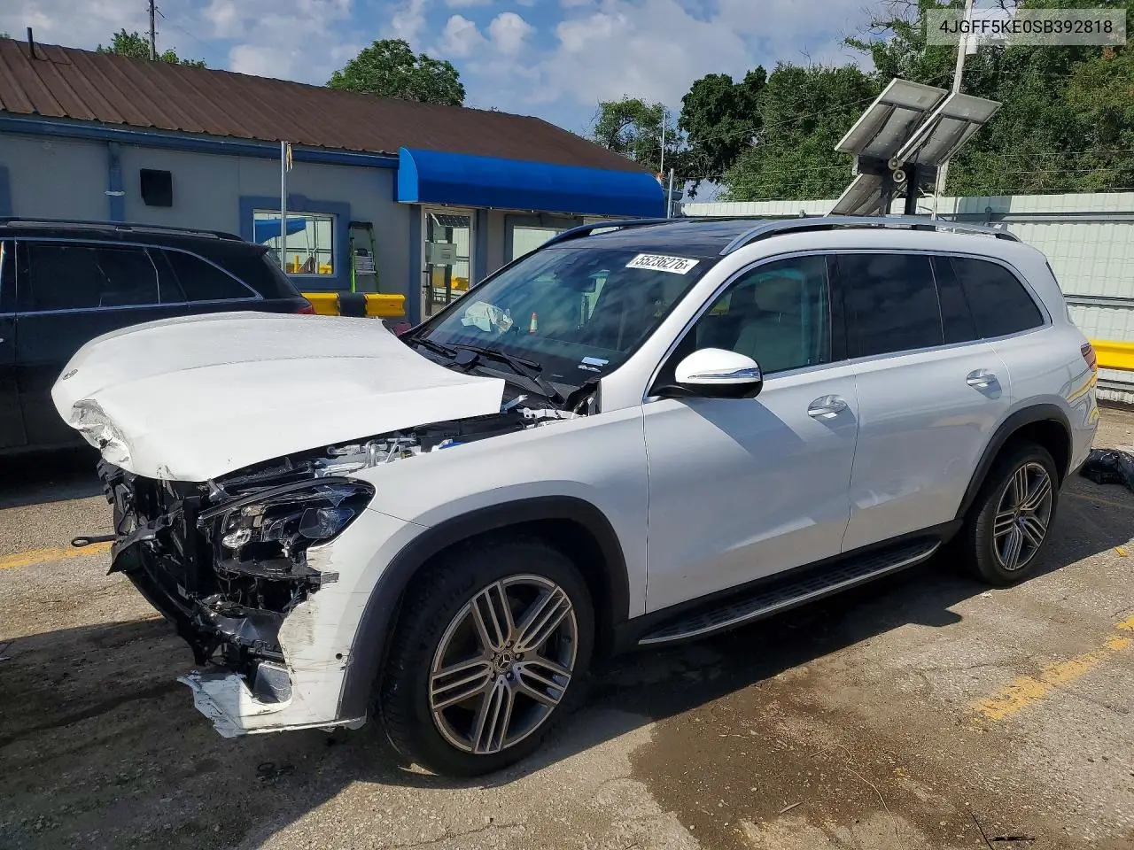 2025 Mercedes-Benz Gls 450 4Matic VIN: 4JGFF5KE0SB392818 Lot: 55236276