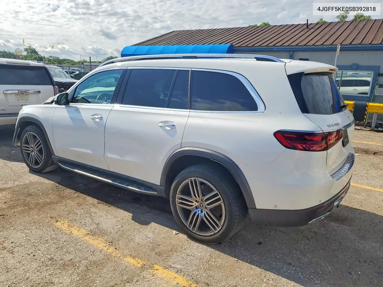 2025 Mercedes-Benz Gls 450 4Matic VIN: 4JGFF5KE0SB392818 Lot: 55236276