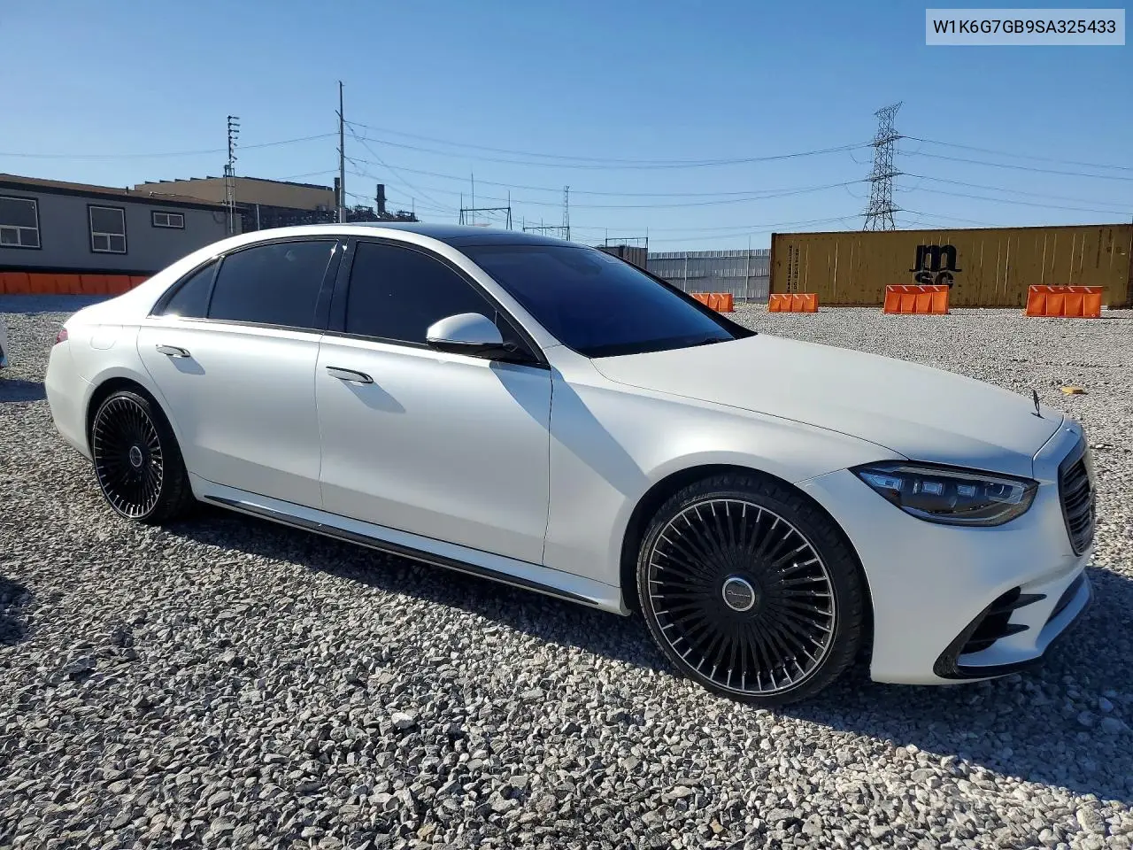 2025 Mercedes-Benz S 580 4Matic VIN: W1K6G7GB9SA325433 Lot: 56114816