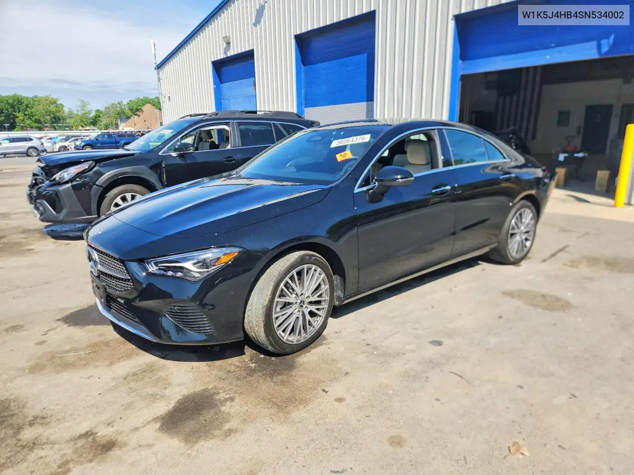 2025 Mercedes-Benz Cla 250 4Matic VIN: W1K5J4HB4SN534002 Lot: 56264376