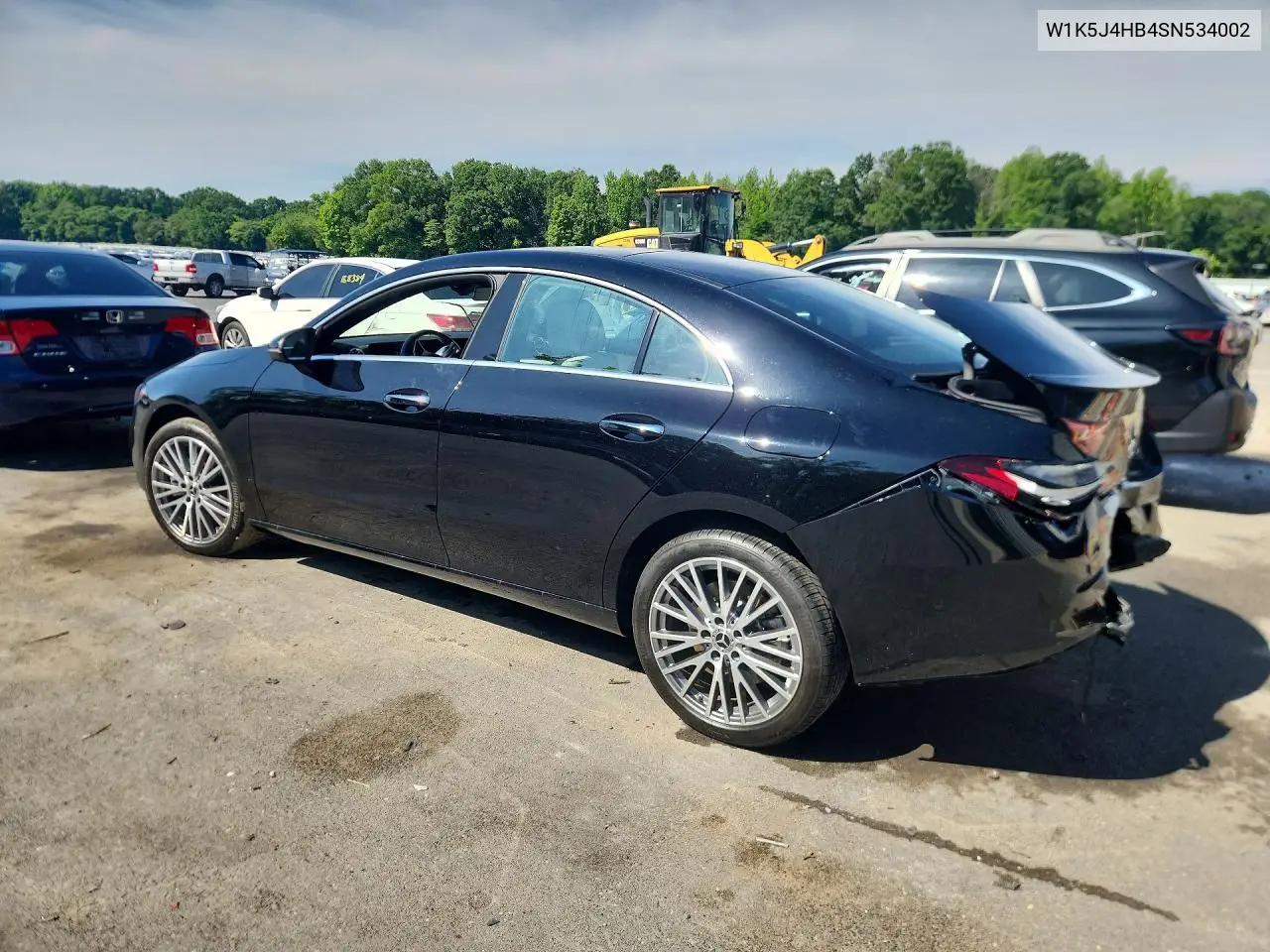 2025 Mercedes-Benz Cla 250 4Matic VIN: W1K5J4HB4SN534002 Lot: 56264376