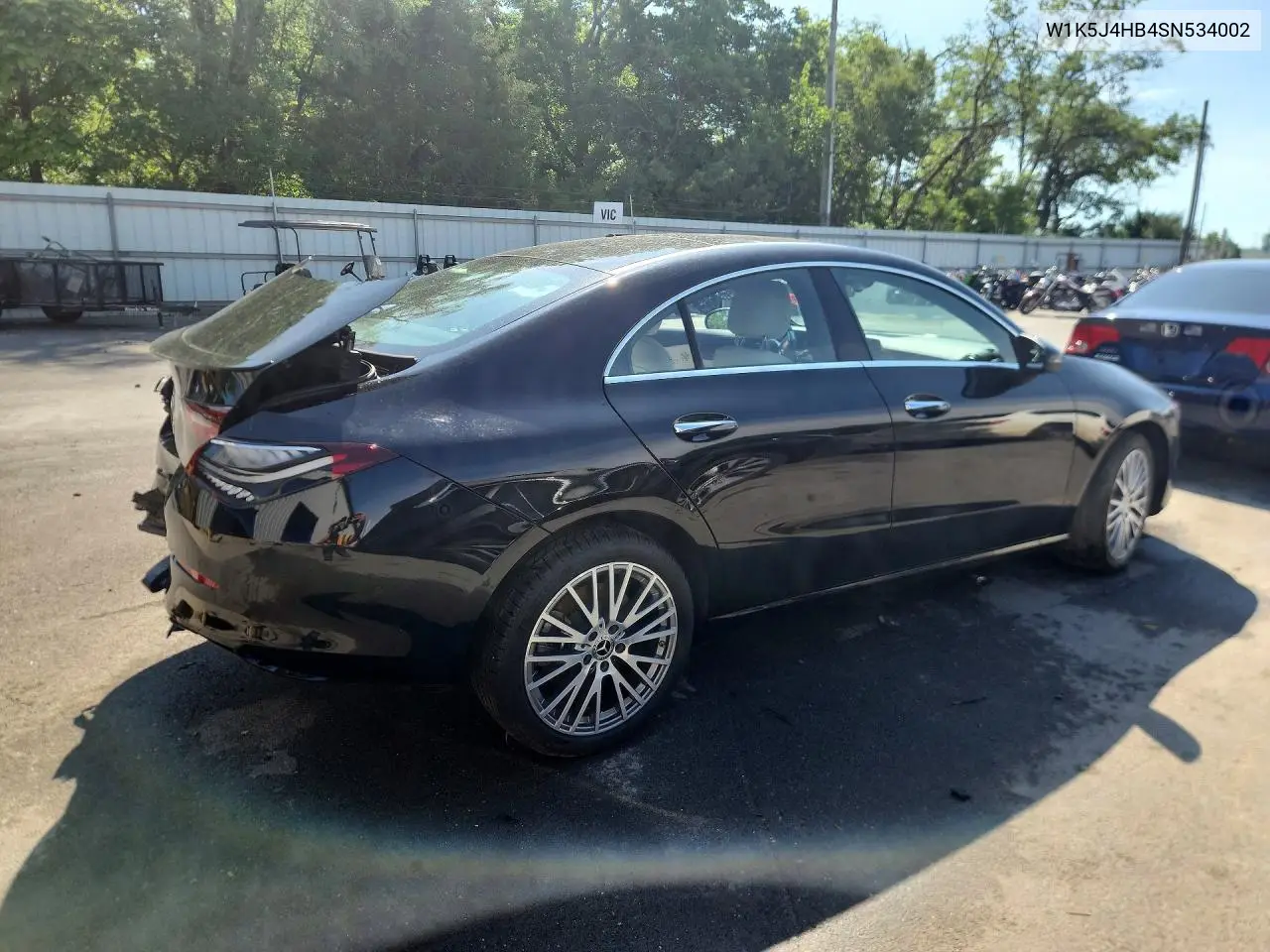 2025 Mercedes-Benz Cla 250 4Matic VIN: W1K5J4HB4SN534002 Lot: 56264376
