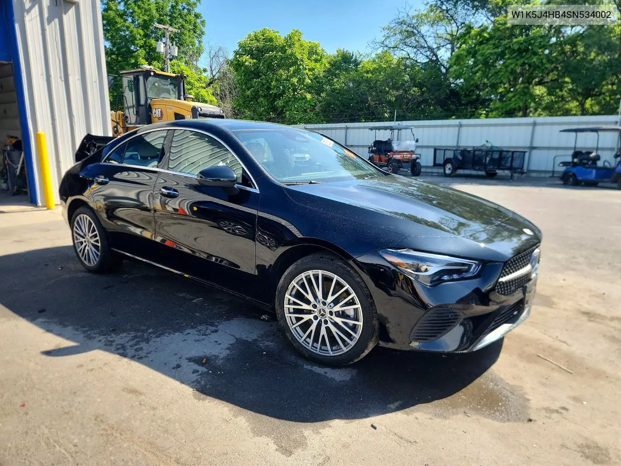 2025 Mercedes-Benz Cla 250 4Matic VIN: W1K5J4HB4SN534002 Lot: 56264376