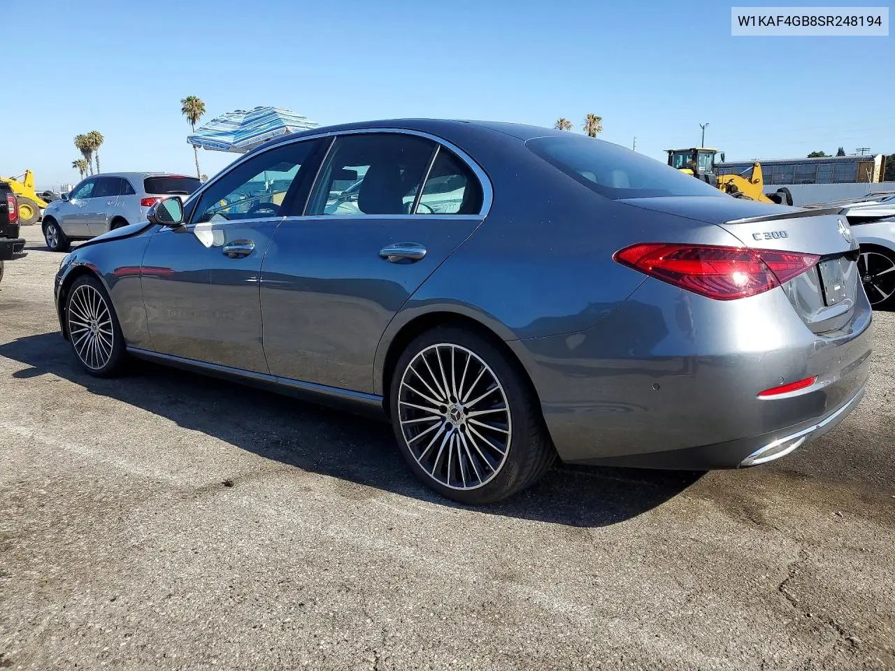 2025 Mercedes-Benz C 300 VIN: W1KAF4GB8SR248194 Lot: 56894536