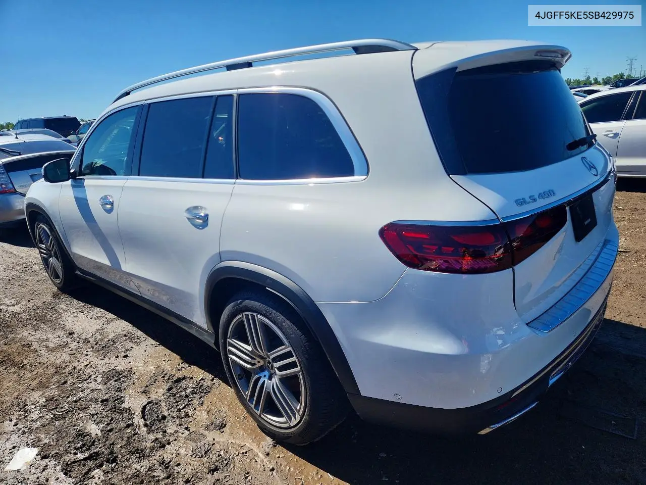 2025 Mercedes-Benz Gls 450 4Matic VIN: 4JGFF5KE5SB429975 Lot: 57205296