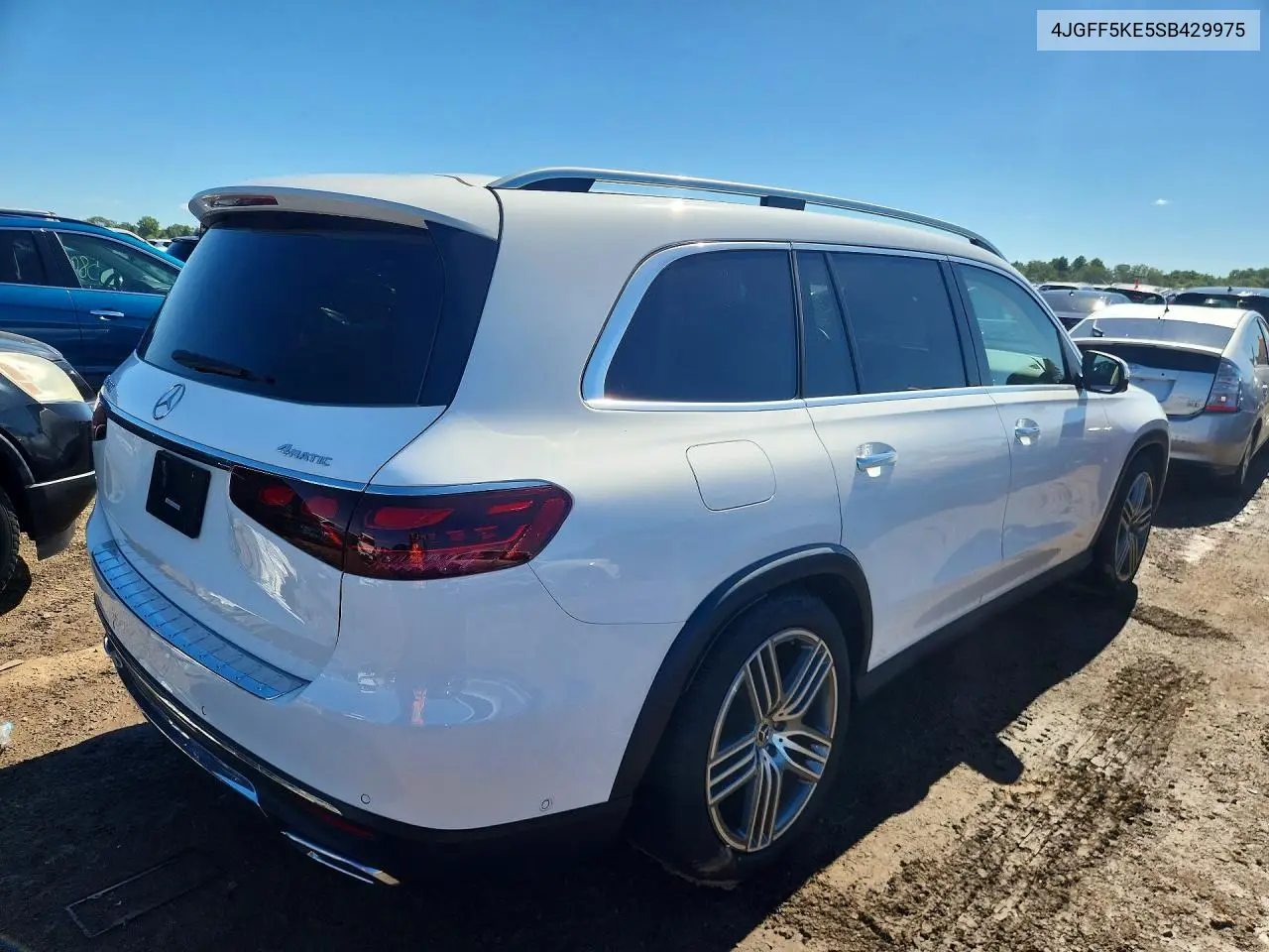 2025 Mercedes-Benz Gls 450 4Matic VIN: 4JGFF5KE5SB429975 Lot: 57205296