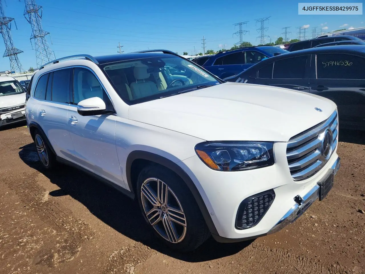2025 Mercedes-Benz Gls 450 4Matic VIN: 4JGFF5KE5SB429975 Lot: 57205296