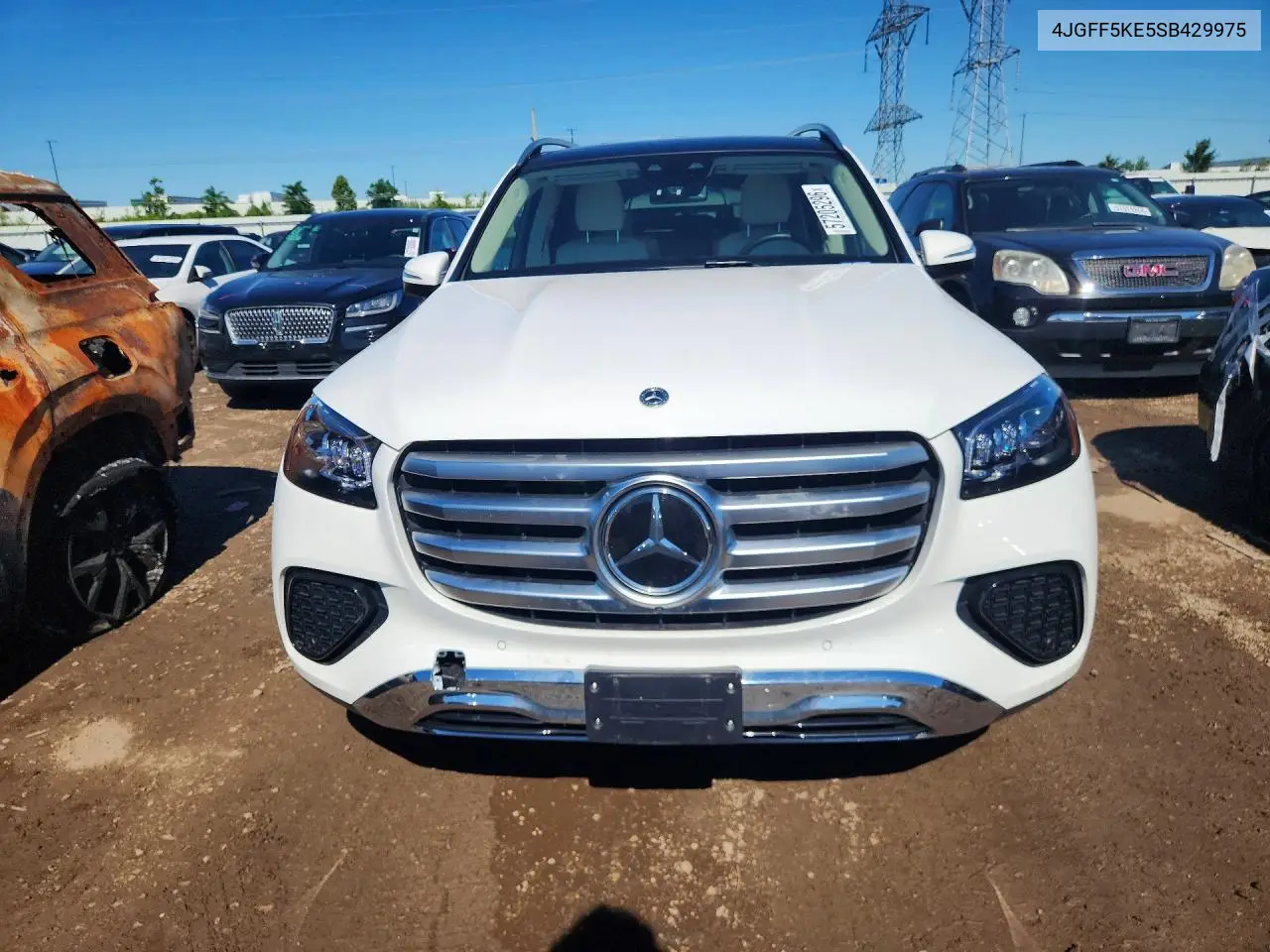 2025 Mercedes-Benz Gls 450 4Matic VIN: 4JGFF5KE5SB429975 Lot: 57205296