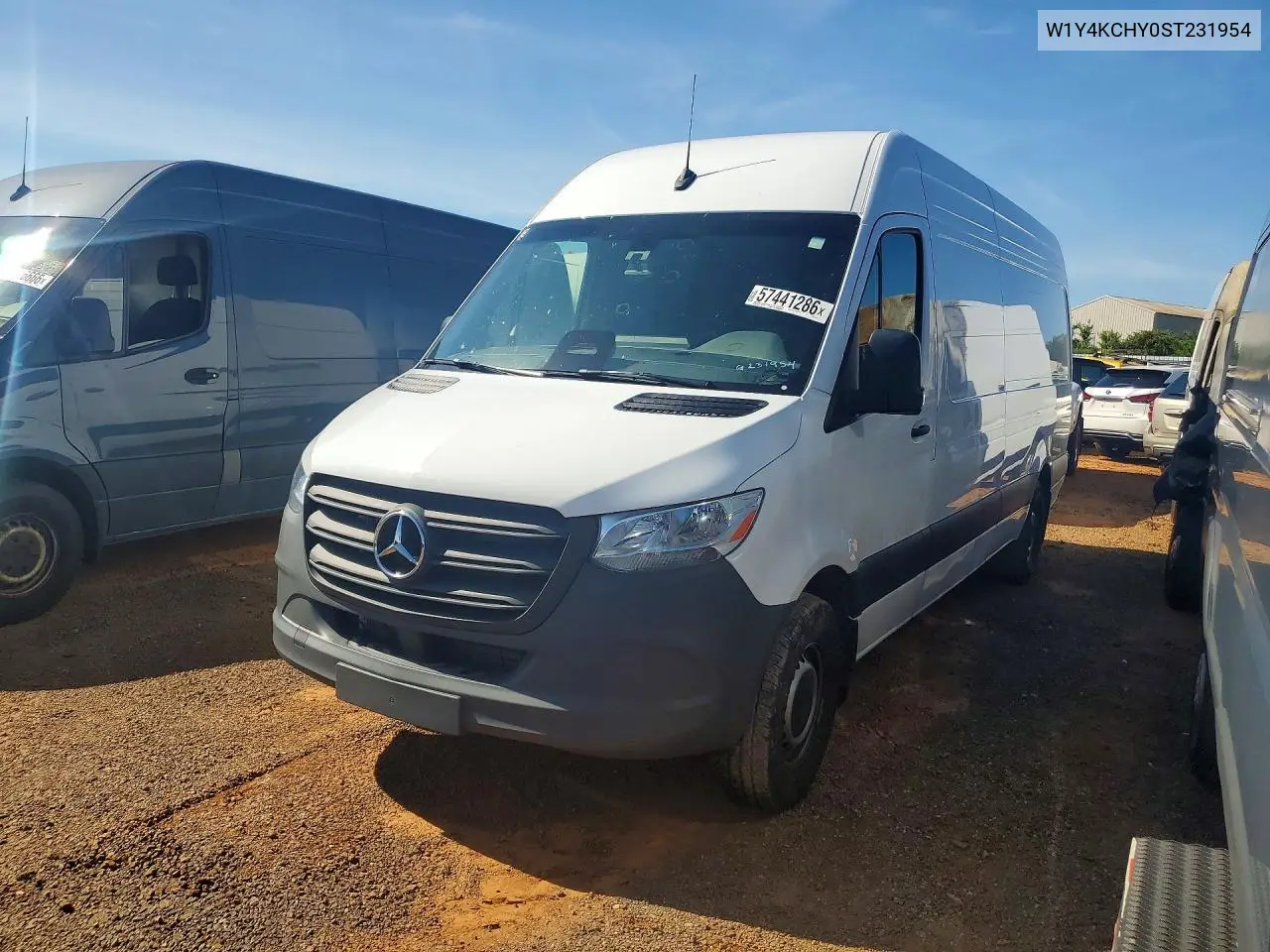 2025 Mercedes-Benz Sprinter 2500 VIN: W1Y4KCHY0ST231954 Lot: 57441286